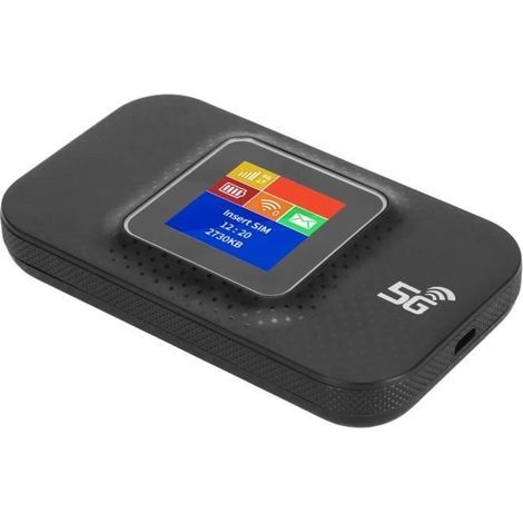 Router hotspot WiFi mobile 4G portatile, scheda SIM, 10 utenti, batteria a lunga durata (1/4)