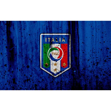 Papier peint panoramique Foot / Football - FIGC Italia - 130 cm x 81 cm (1/2)