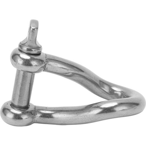 Manille à vis M10 en acier inoxydable 10mm pour équipement nautique et marine (1/5)