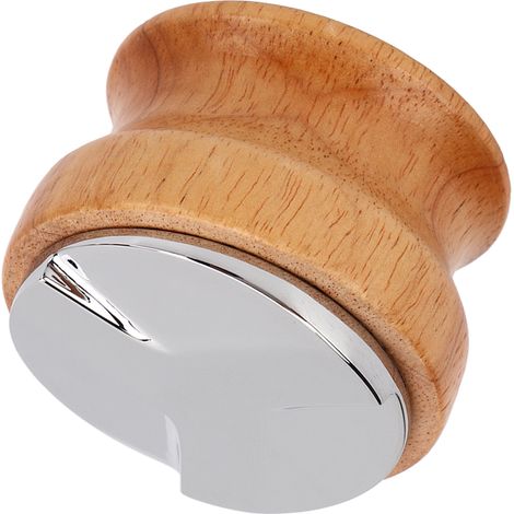 Cafetière avec distributeur, poignée en bois, légère, facile à utiliser, broyeur à café durable (58 mm / 2,3 pouces) (1/5)