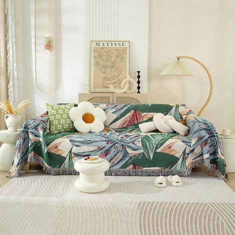 Plaid pour canapé, couverture de canapé, couverture de canapé réversible, grande couverture de canapé, pour canapé, canapé-lit et fauteuil, couverture de canapé, couverture de fauteuil, couverture de (1/5)