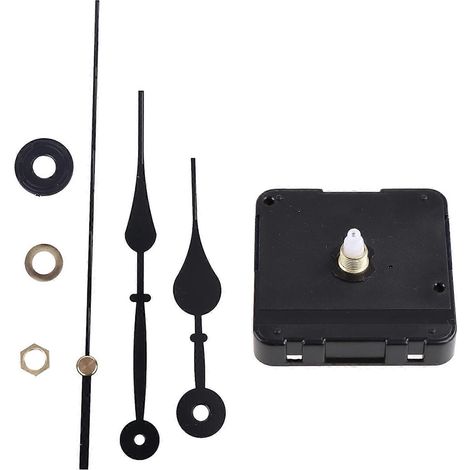 Quarz-Wanduhrwerk, Uhrwerk, Motor, Zeiger, batteriebetrieben, DIY-Reparaturset, passend für Zifferblätter mit 35 cm Durchmesser