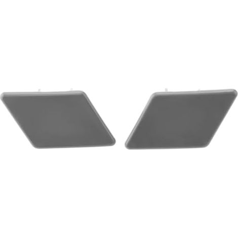 1 paire de caches lave-phares gauche et droit pour voiture 61677211209 61677211210 Compatible avec BMW Série 3 E90 E91 Cache du système de nettoyage