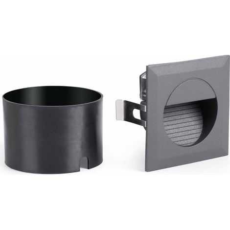 CARTER Empotrable de pared gris oscuro 70402
