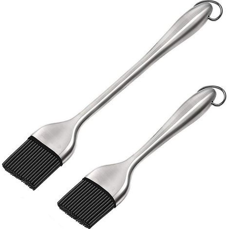 Brocha de silicona para untar en repostería, resistente al calor. (1/5)