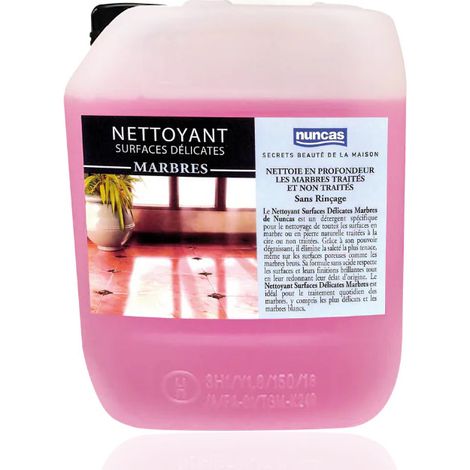 Nettoyant Surfaces Délicates Marbres 5l Nettoyant Surfaces Délicates Marbres 5l - Nuncas