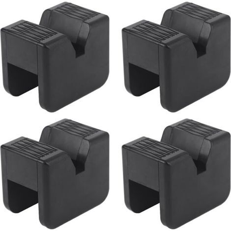 Gummi-Wagenheberauflagen – 60 x 50 x 45 mm – Tragfähigkeit 3–5 t – Für Rollenwagenheber – 4er-Pack (1/5)
