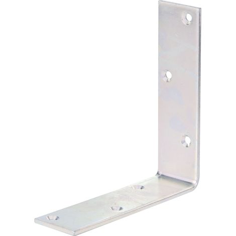 Équerre de poutre en acier passivé 150 x 150 x 40 mm – modèle large – pour assemblage bois – Marque Alberts