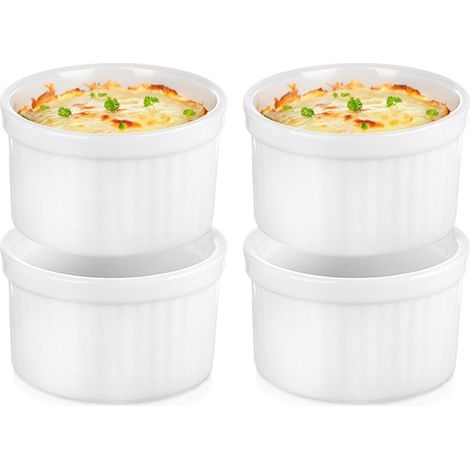 Cuencos de porcelana para aperitivos de 6 cm, 40 ml, 4 unidades. (1/5)