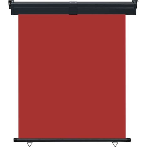 Tenda da Sole  Tendalino Laterale per Balcone 145x250 cm Rosso (1/3)