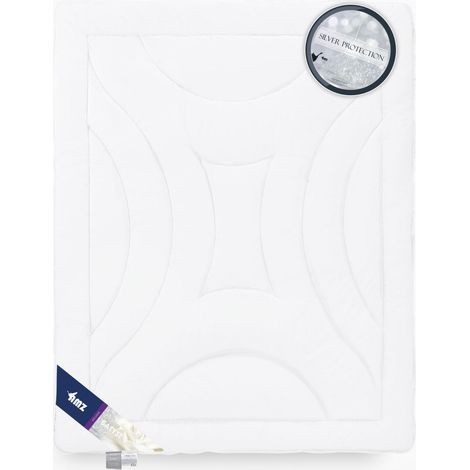100 % Batist-Steppdecke 220 x 200 cm, Sommer, 900 g, Exklusive Premium-Qualität (1/5)