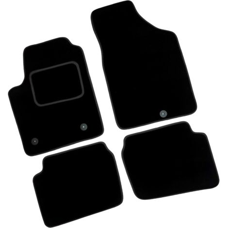 Tapis de sol et essuie-glaces en velours pour Hyundai i10 (2008-2013) B (1/5)