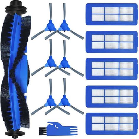 Kit de 13 brosses principales et latérales pour filtre EUFY G10 G20 G30 11S Max (1/4)