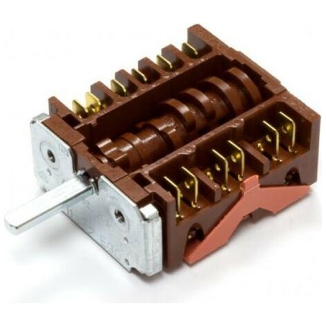 Selector de Mando para Horno Candy  Ref. 91204784  Modelos VC-CI642EX, UCFLP501W/X  Conmutador Original de Alta Precisión