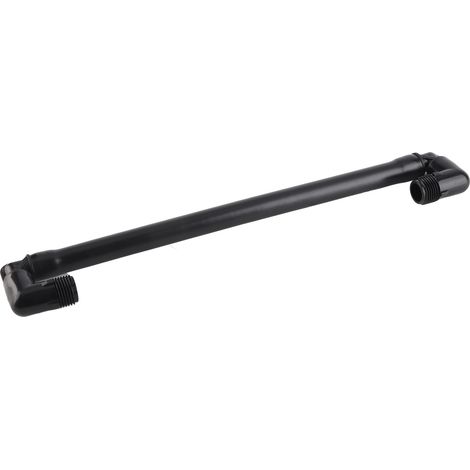 Paquete de 10 herrajes de brazo de soporte giratorio con rosca macho G1/2, para aspersores automáticos y riego de césped, ángulo ajustable.