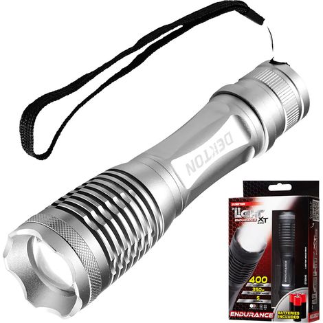 Dekton Endurance XT 400 COB LED Torch 400 Lumens 350M Flashlight With Batteries (1/5)