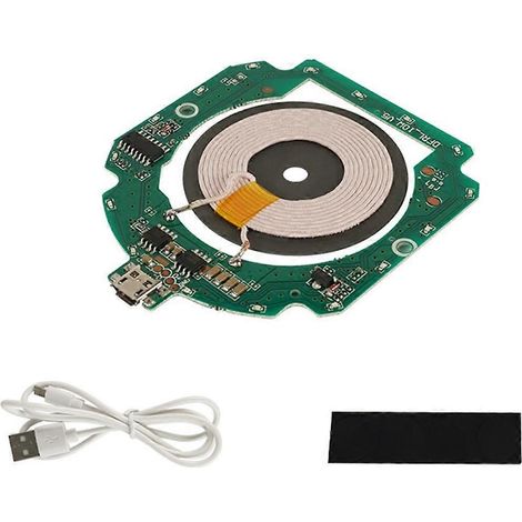 Kit de chargeur sans fil à imprimer en 3D (à monter soi-même) - Modèle à monter soi-même - Cadeau - Module de chargeur sans fil - Impression 3D - Cadeau à monter soi-même - 10 (1/5)