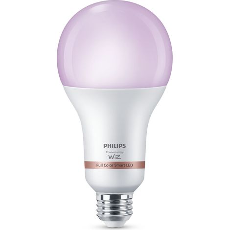Philips Smart LED Slimme E27 Ampoule Standard (A80) Dépolie 150W Lumière blanche et colorée - WiFi (1/4)