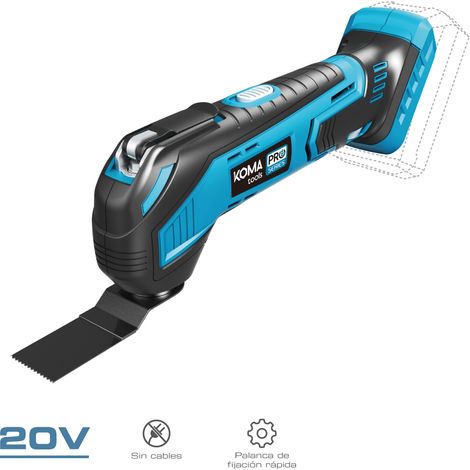 MULTIHERRAMIENTA 20V (SIN BATERÍA NI CARGADOR) 31,3x11cm KOMA TOOLS PRO SERIES BATTERY (1/5)