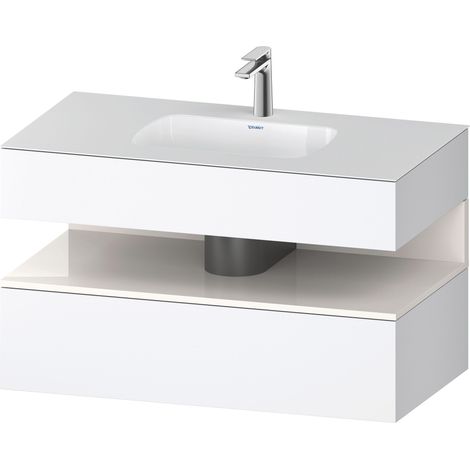 Duravit Collection One lavabo à encastrer avec meuble sous-vasque (1/2)