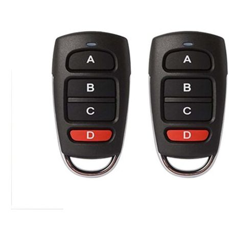 BUNTHAUS telecommande 433mhz Universelle Portail, telecommande portail universelle, Duplicateur sans Fil clonage 433,92 MHz(2PCS)-TONCHEAN