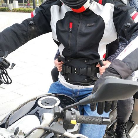 Poignée Moto - Harnais Passager Ajustable - Pour Enfant - 25 cm x 17 cm x 4 cm - 0,33 kg (1/5)