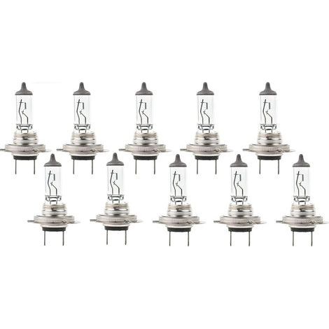 Ampoule halogène H7 - 12 V 55 W - PX26d - Phare de voiture (feux de croisement et de route) - Lot de 10 (1/5)
