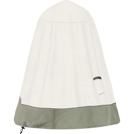 Housse de protection pour fontaine ou statue de jardin avec cordon de serrage, imperméable et coupe-vent (1/5)