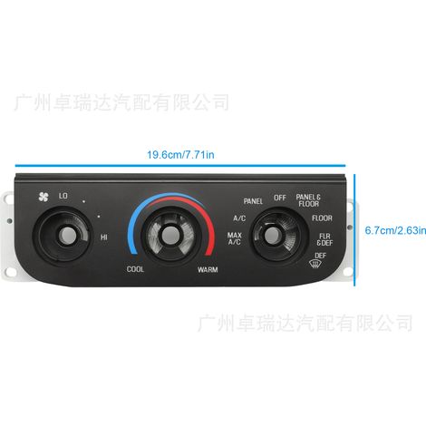 Air conditioning, chauffage and ventilation command interrupter 2L3Z19980BA for Ford F50 YL3H19E764A (1/4)