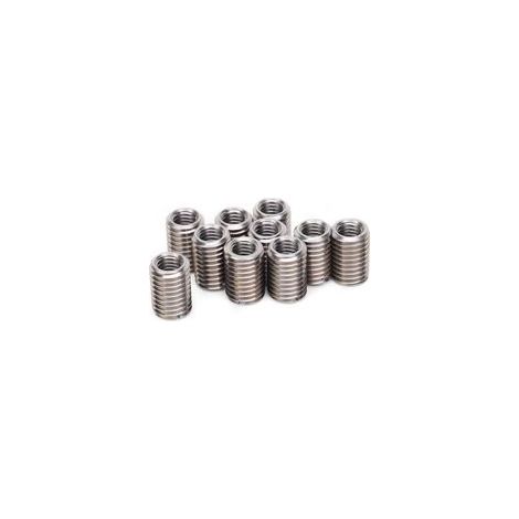 10 pièces écrou réducteur en acier inoxydable manchon de réparation M8 femelle et M12 filetage mle Conversion (1/4)