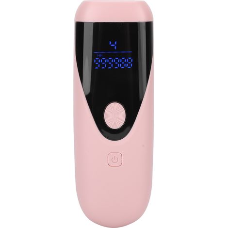 Épilateur à lumière pulsée IPL pour homme et femme, appareil domestique sans douleur pour bras et jambes, 100-240V prise UE, rose et noir (1/5)