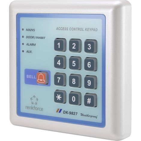 Trywise 1582598 Serrure à code numérique montage en saillie jeu 12 V IP65 avec clavier éclairé (1/4)