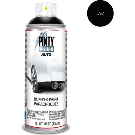 PintyPlus Auto-Stoßstangenlack – Smooth Black Spray 520 cc BL104