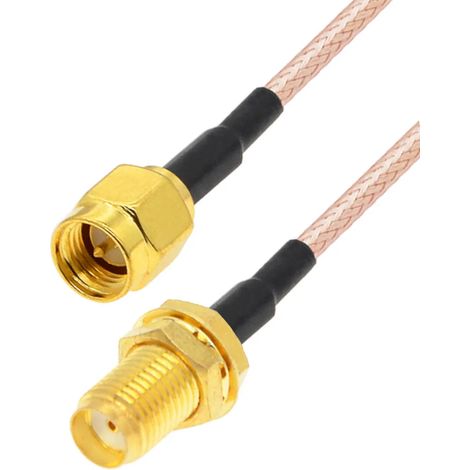 Cavo pigtail SMA con connettore / spina SMA RG316 da 1 m