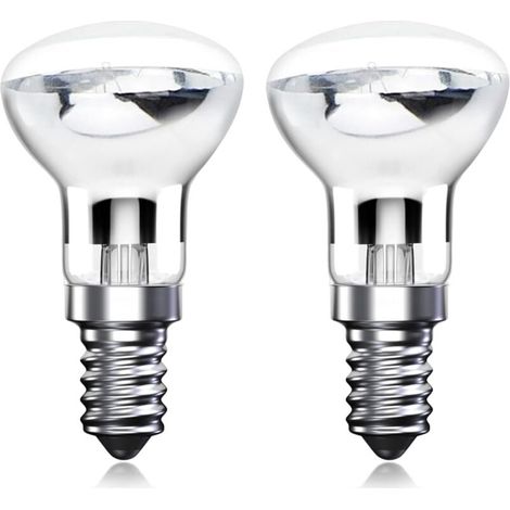 Ulisem 30 W R39 E14 Lavalampen-Glühbirne, SES-Reflektorbirne, kleine Edison-Schraube, Wärmebirne für Lavalampen, Warmweiß 2700 K (2er-Pack) (1/4)