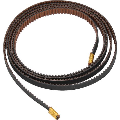 Courroie 2GT 765mm Silencieuse Anti-dérapage Haute Efficacité Transmission Stable Résistante Économie d'Énergie Durable (1/5)