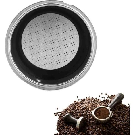 51mm Panier de filtre à café, tasses de filtre à café amovibles, accessoire de filtre de machine à café en acier inoxydable pour bureau à domicile (1/5)