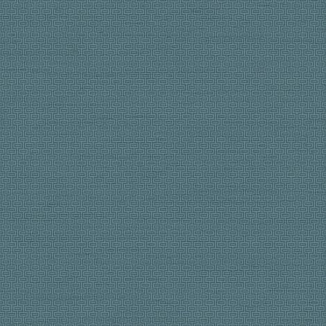 Textured wallpaper wall Profhome GR322509-DI hot embossed non-woven wallpaper smooth with geometric shapes matt blue teal azure blue 5,33 m2