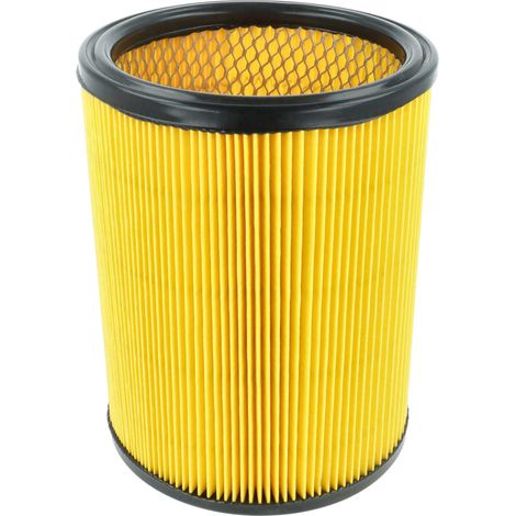 vhbw Filterelement Ersatz für Fakir 2208280 für Nass-/Trockensauger - Feinstaubfilter, Metall / Zellulosevlies / Gummi