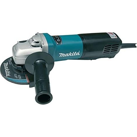 Makita 9565 PCV Amoladora Angular azul ergonómica