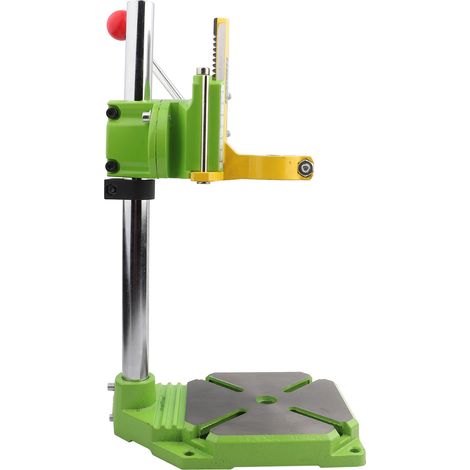 Support de perceuse, outil de menuiserie, accessoire de travail du bois, mandrin rotatif robuste et précis (1/5)