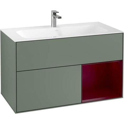 Villeroy & Boch G040HBGM Armoire sous-lavabo Finion G04 (1/2)
