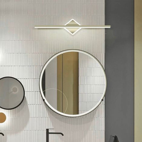 6000K Applique, Luminaire Mural Moderne LED 40cm - Lampe de Miroir 10W Lumière Blanche - Éclairage pour Cabinet de Coiffeuse (1/5)
