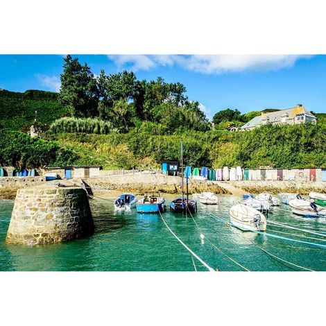 Tableau sur toile port de Racine 65x97 cm - Impression sur Toile Murale Décorative - Image imprimée en HD sur Toile - Toile sur Châssis en Bois FSC - Fabriqué en France (1/5)