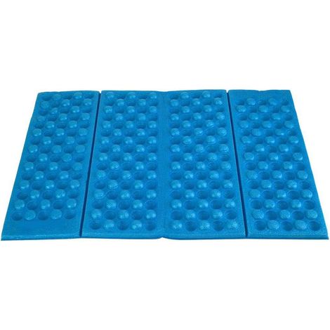 Coussin en Mousse De Tapis Pliable en Plein Air Camping Tapis en Mousse De Coussin Portable Étanche Assis Pad pour Camping Événements Sportifs Randonnée en Plein Air Jardinage(Bleu + Noir) (1/5)