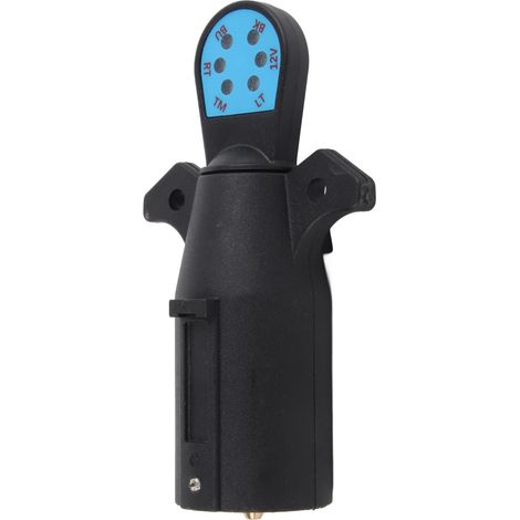 Connecteur 12V 7 broches testeur de câble de feux de remorque pour caravane et remorques automobiles (1/5)