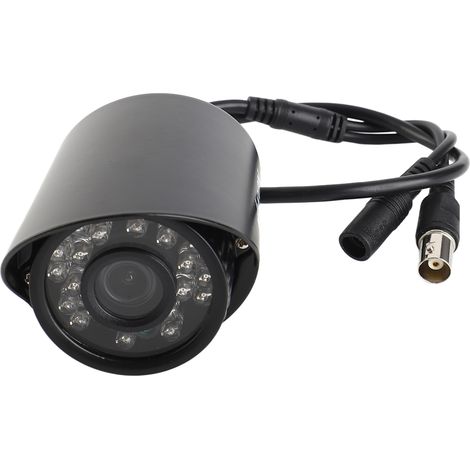 Caméra de sécurité analogique 1 MP 720p 4 en 1 TVI/AHD/CVI/CVBS, résistante aux intempéries, avec vision nocturne infrarouge et système NTSC. (1/5)
