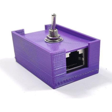 Câble réseau RJ45, commutateur à paires torsadées, interrupteur à bascule + étui de protection (1/4)