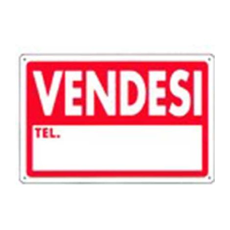 Cartello vendesi cm 20X30 (1/2)