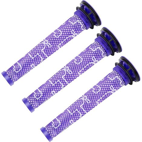 3 Filtre Pré-Moteur de Rechange pour Dyson V6 V7 V8 DC58 DC59 DC61 DC62 DC74 (1/3)